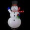 6ft. White Iridescent LED Twinkling Snowman Outdoor Christmas Décor